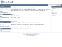 Tablet Screenshot of lsa.url.tw