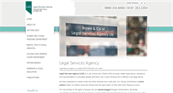 Desktop Screenshot of lsa.org.uk